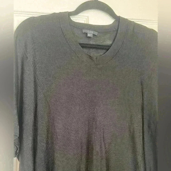 COS Women’s Black Oversized Tunic Dress - Size XS - Picture 4 of 12